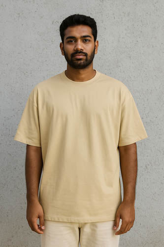 Solid Beige Oversize #BUL