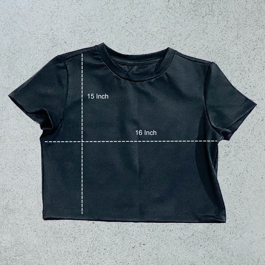 Solid Black Sports Tees