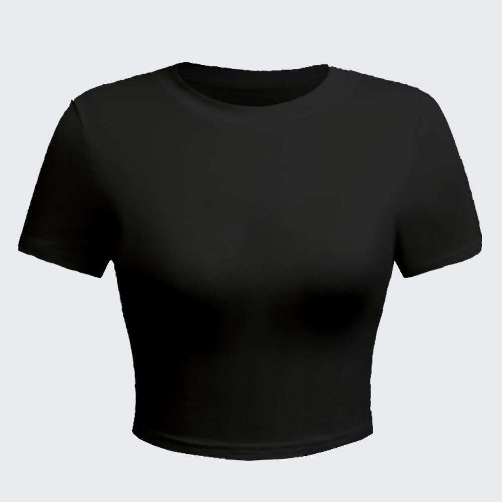 @Crop Top Blank #pz000000
