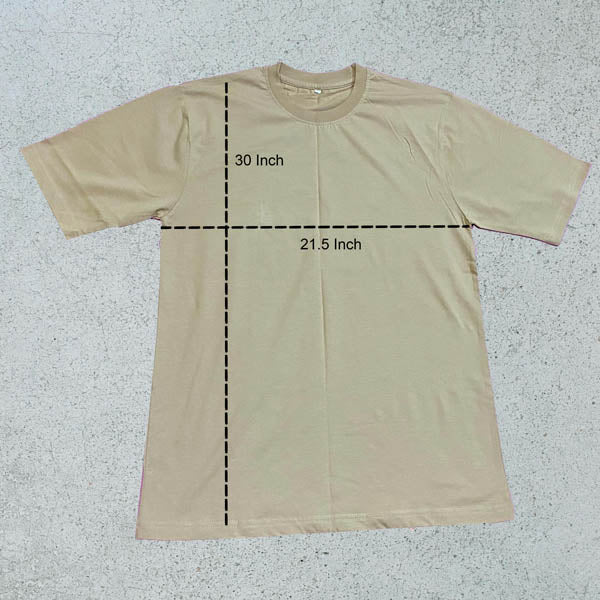 Solid Beige Oversize #PUN