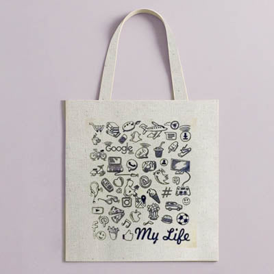 Tote My Life Doodles