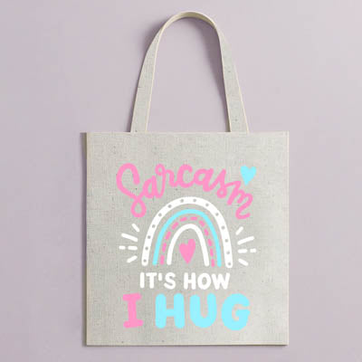 Tote it's how i hug