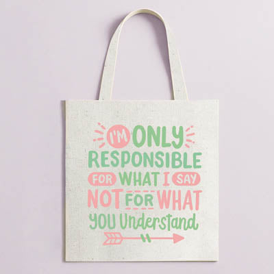 Tote what you understand
