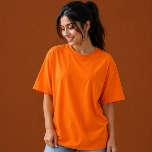 Solid Orange Oversize #BUL