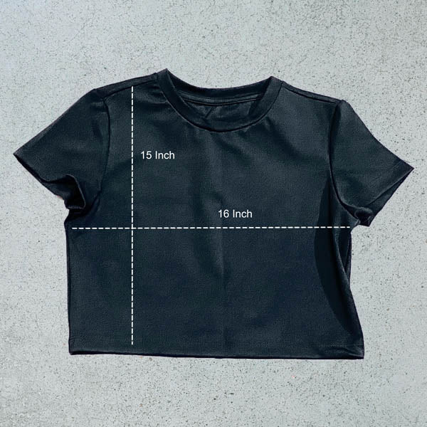 Solid Black Sports Tees