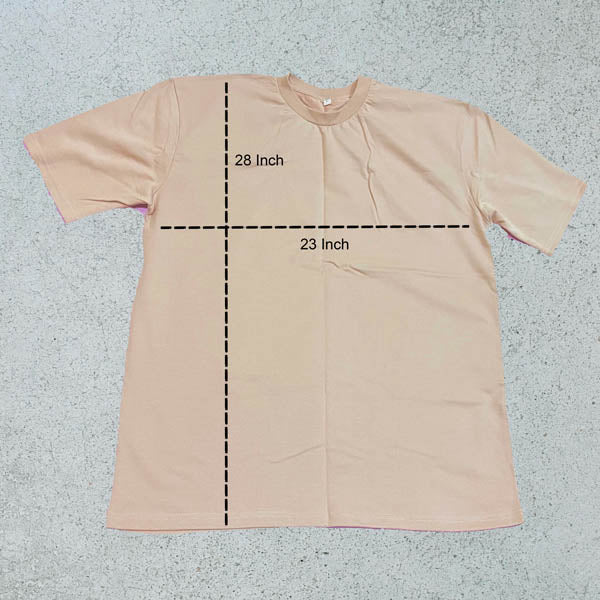 Solid Beige Oversize #MOU