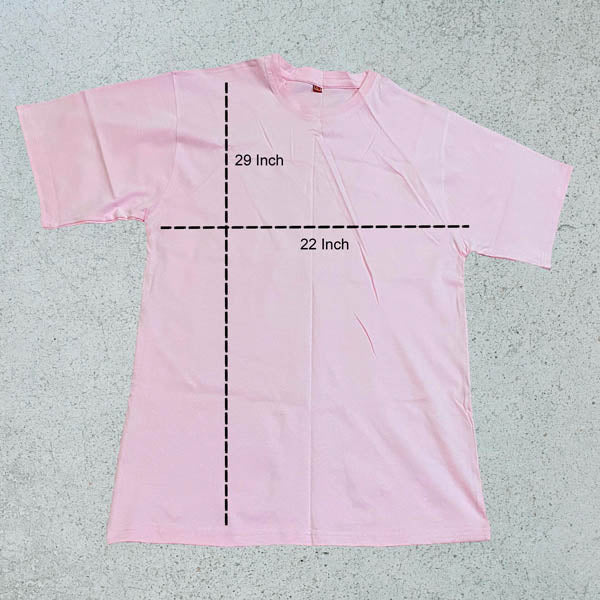 Solid Pink Oversize #PAN