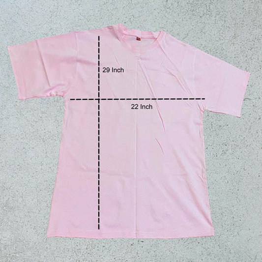 Solid Pink Oversize #PAN