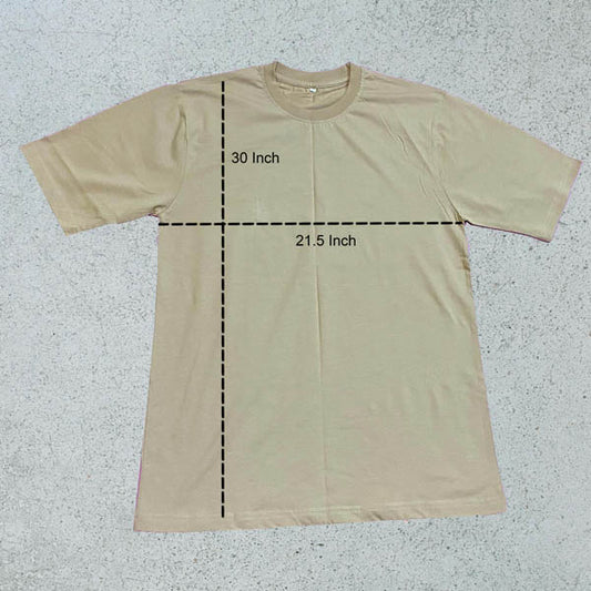 Solid Beige Oversize #PUN