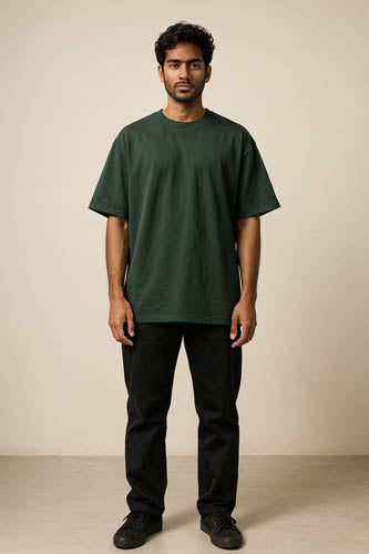 Solid Black Oversize #PUN