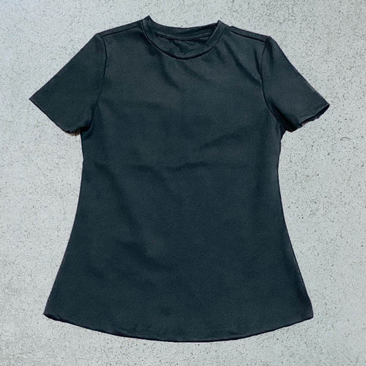 Solid Black Sports Wear