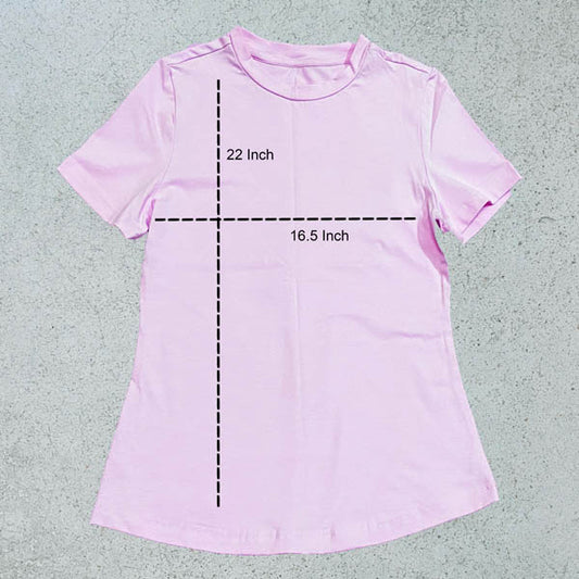 Solid Pink Tee