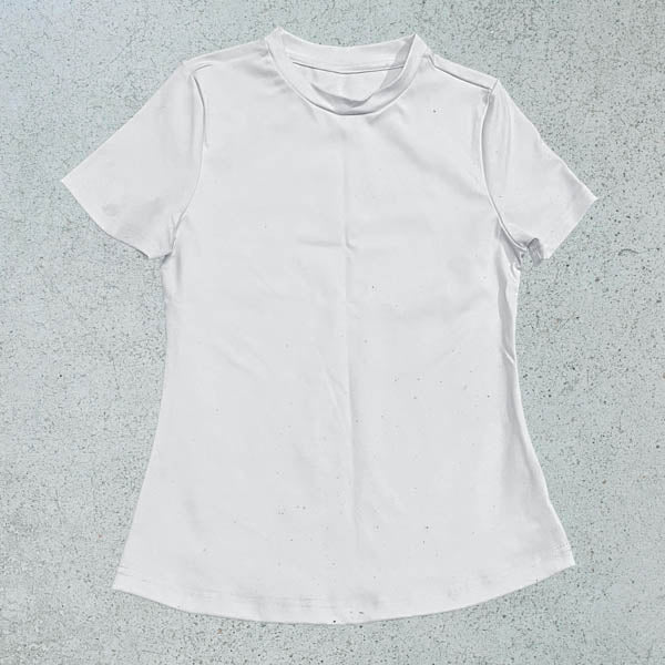 Solid White Sports Wear